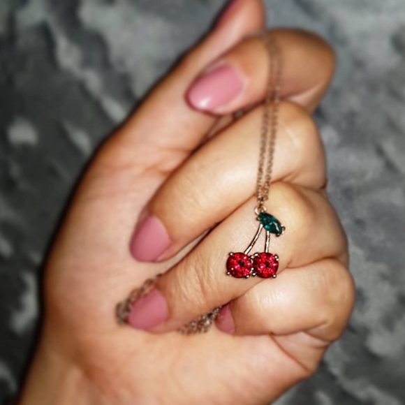 KATE SPADE • Ma Chérie Cherry Necklace - Picture 4 of 5